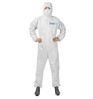  Disposable coverall 55gr type 5-6