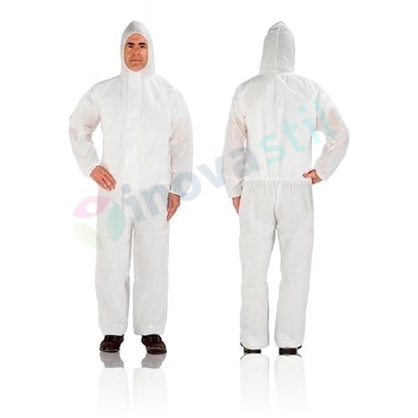 Disposable coverall 55gr type 5-6