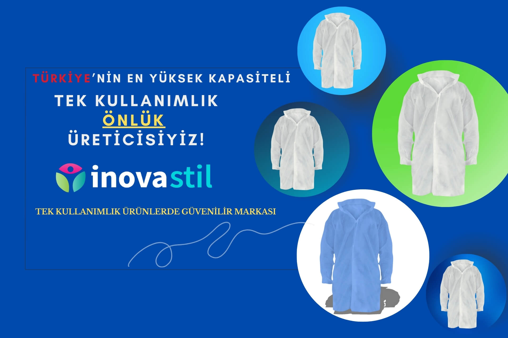 tek kullanımlık önlük