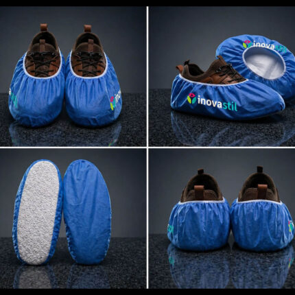 İnovastil kaymaz tabanlı galoş tek kullanımlık hijyenik kaydırmaz taban galoş