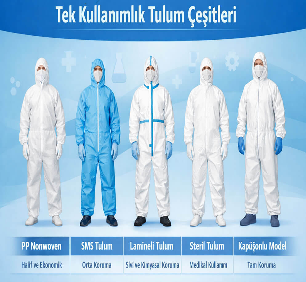 tek kullanımlık tulum fiyatları