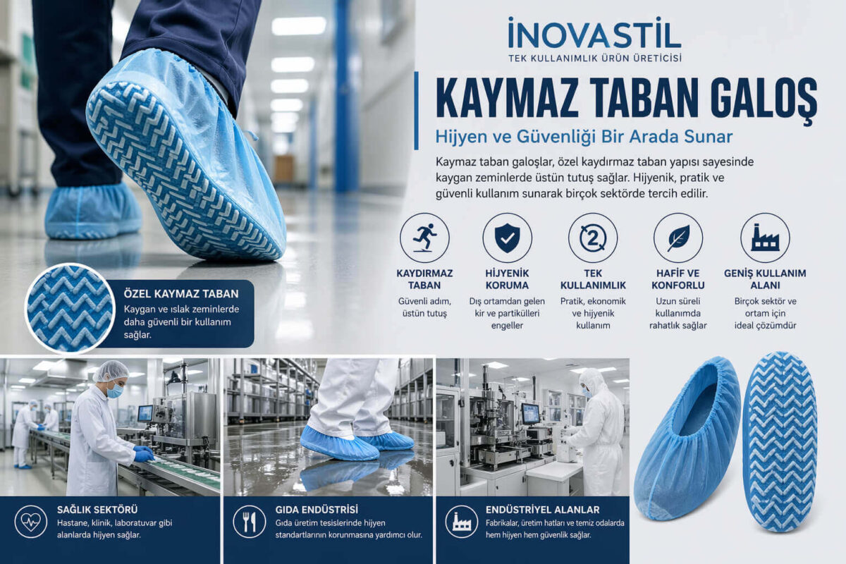 kaymaz taban galoş | inovastil