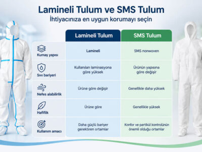 lamineli tulum ve sms tulum